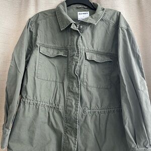 Olive Green Womens Spring Jacket